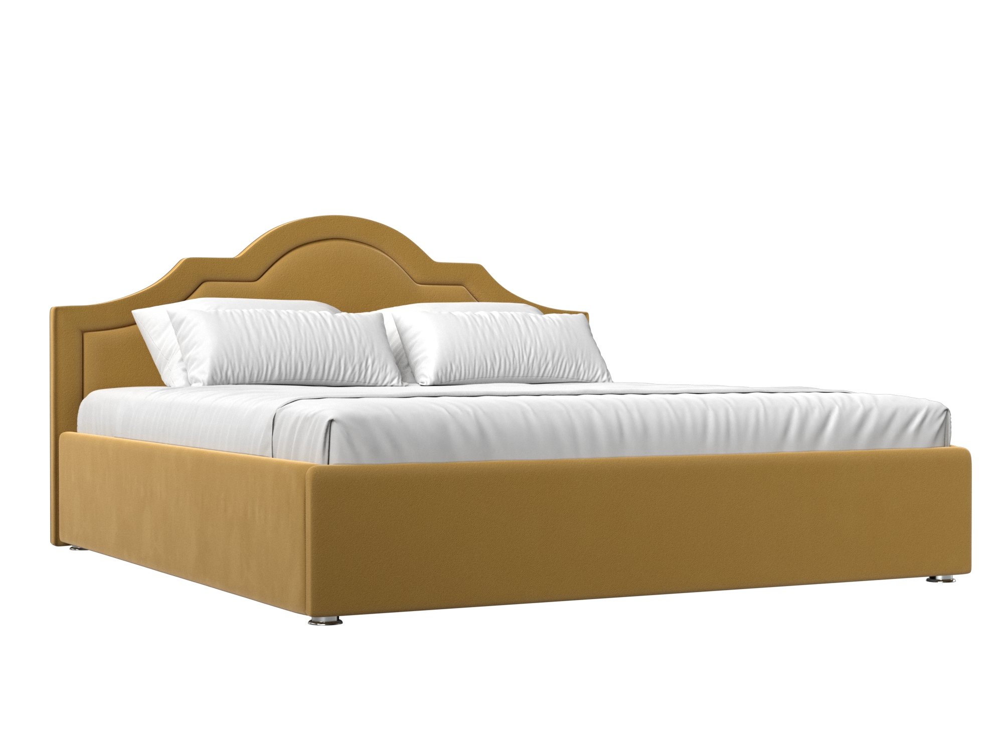 Интерьерная кровать Афина 160 (Желтый)