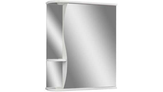 Зеркало-шкаф Волна-1 55 см правый
