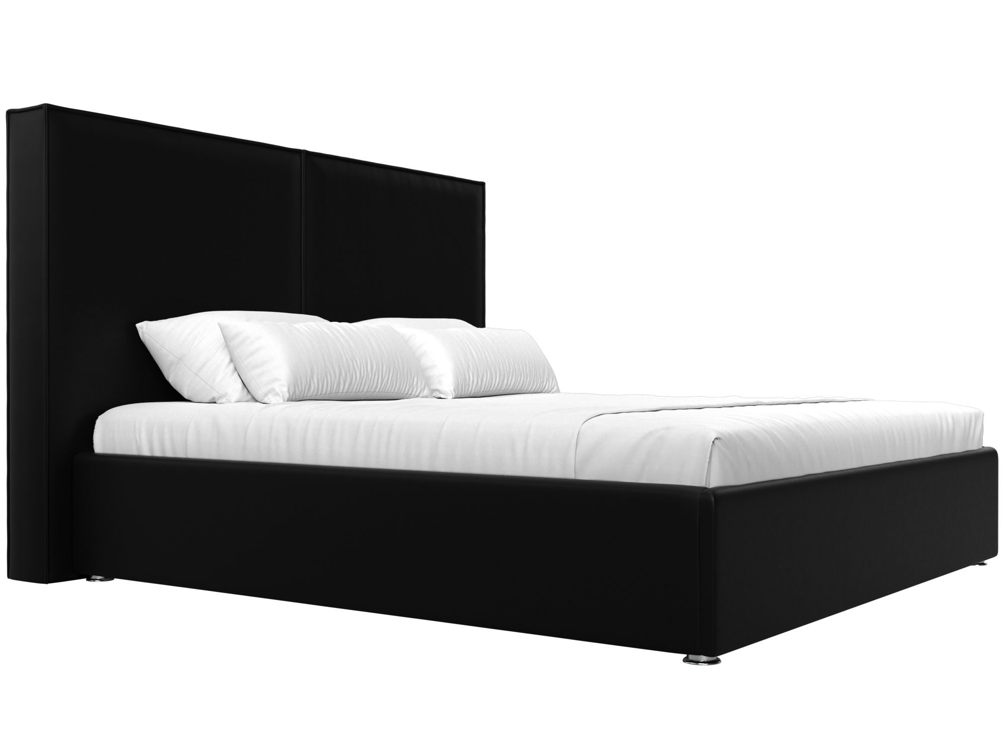 Интерьерная кровать Аура 160 (Черный)