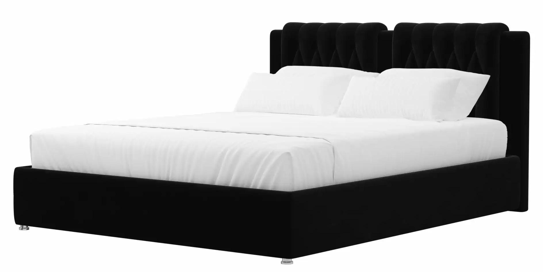 Интерьерная кровать Камилла (Черный)