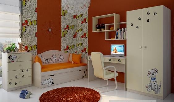 Готовая комната для детей Далматинец