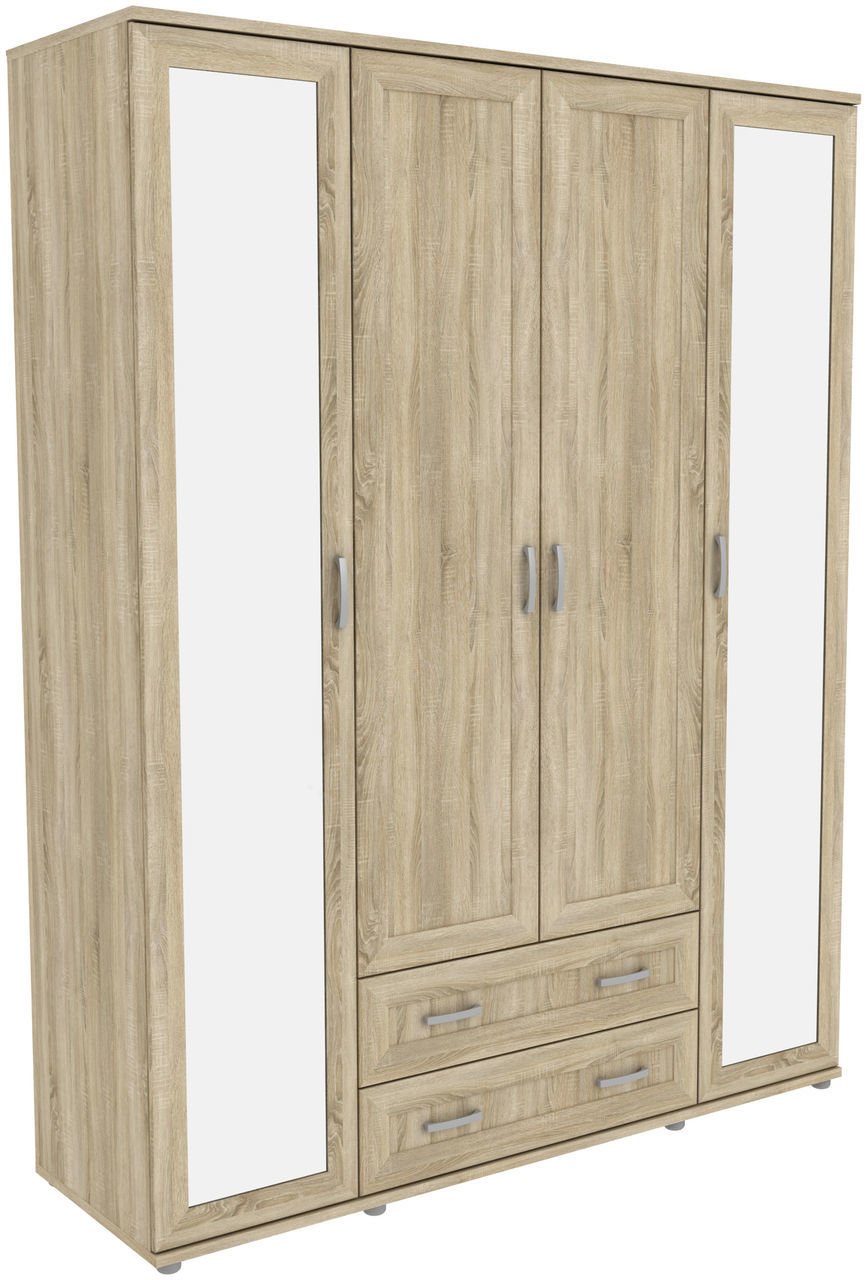 Шкаф для одежды с 2 зеркалами ГАРУН-К 514.04