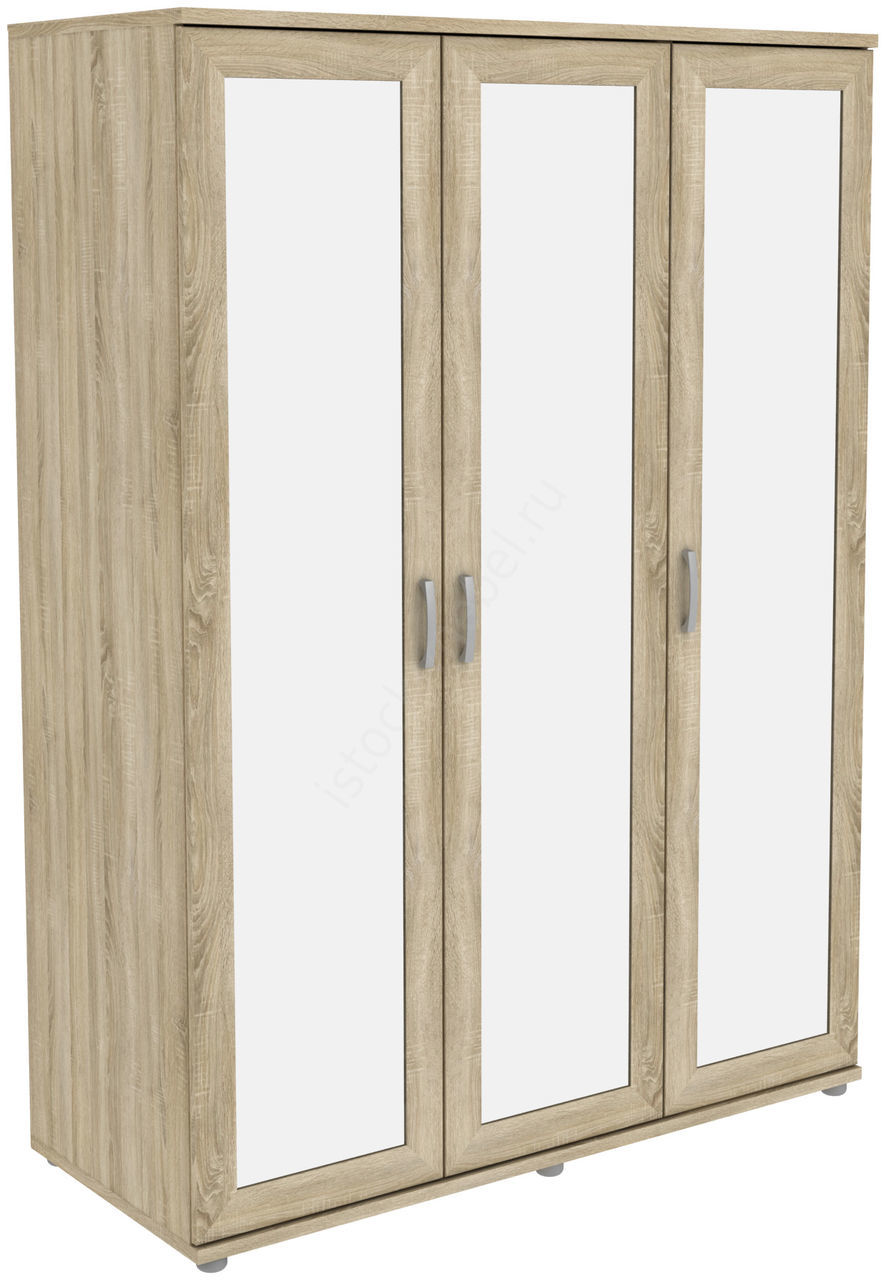 Шкаф для одежды с 3 зеркалами ГАРУН-К 413.04