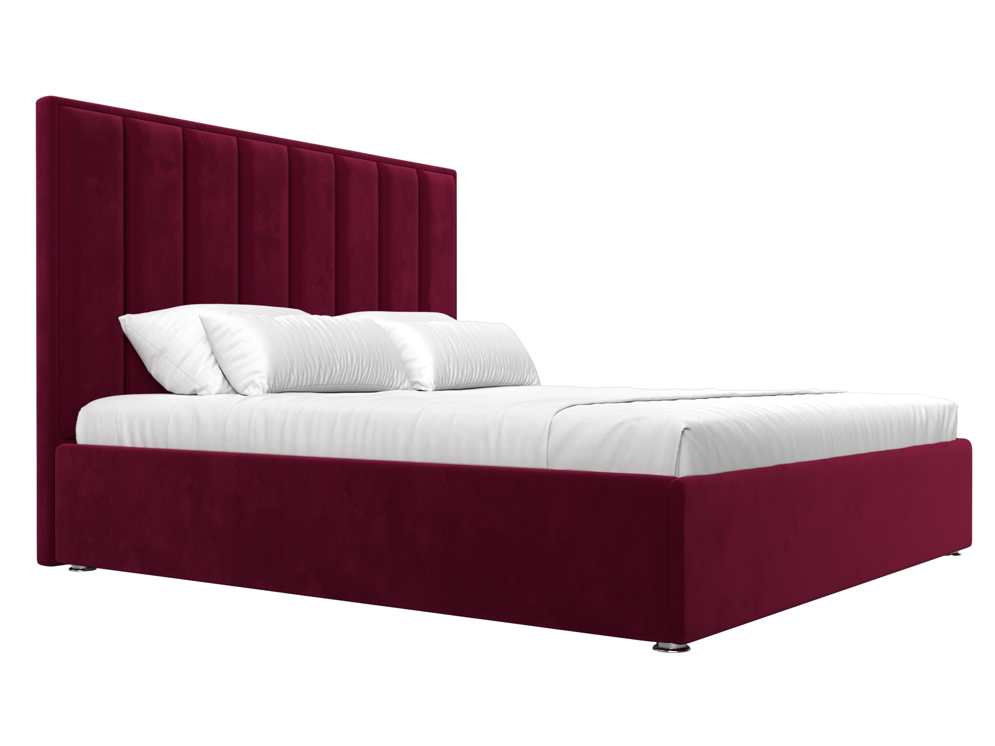 Интерьерная кровать Афродита 160 (Бордовый)
