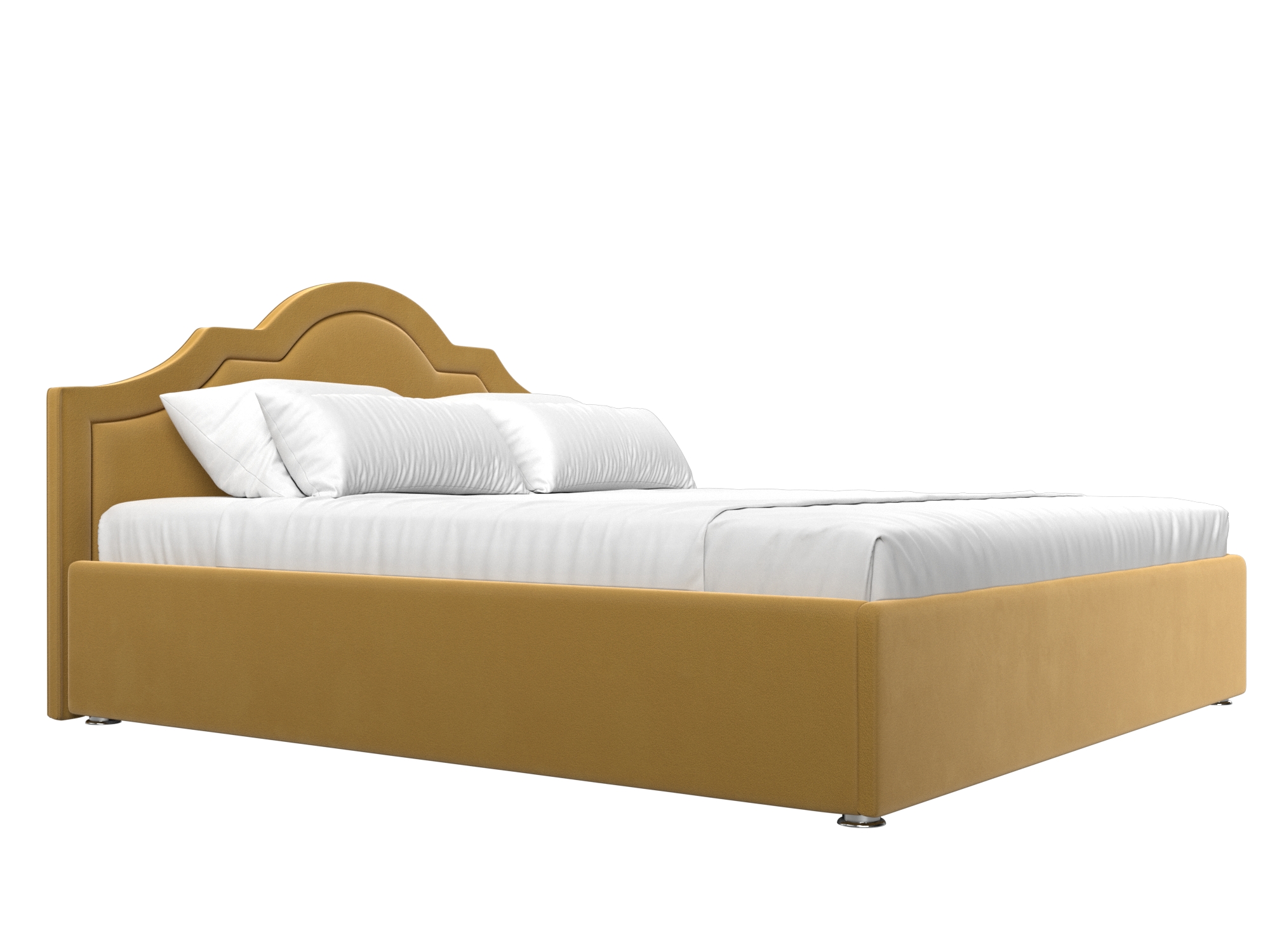 Интерьерная кровать Афина 160 (Желтый)