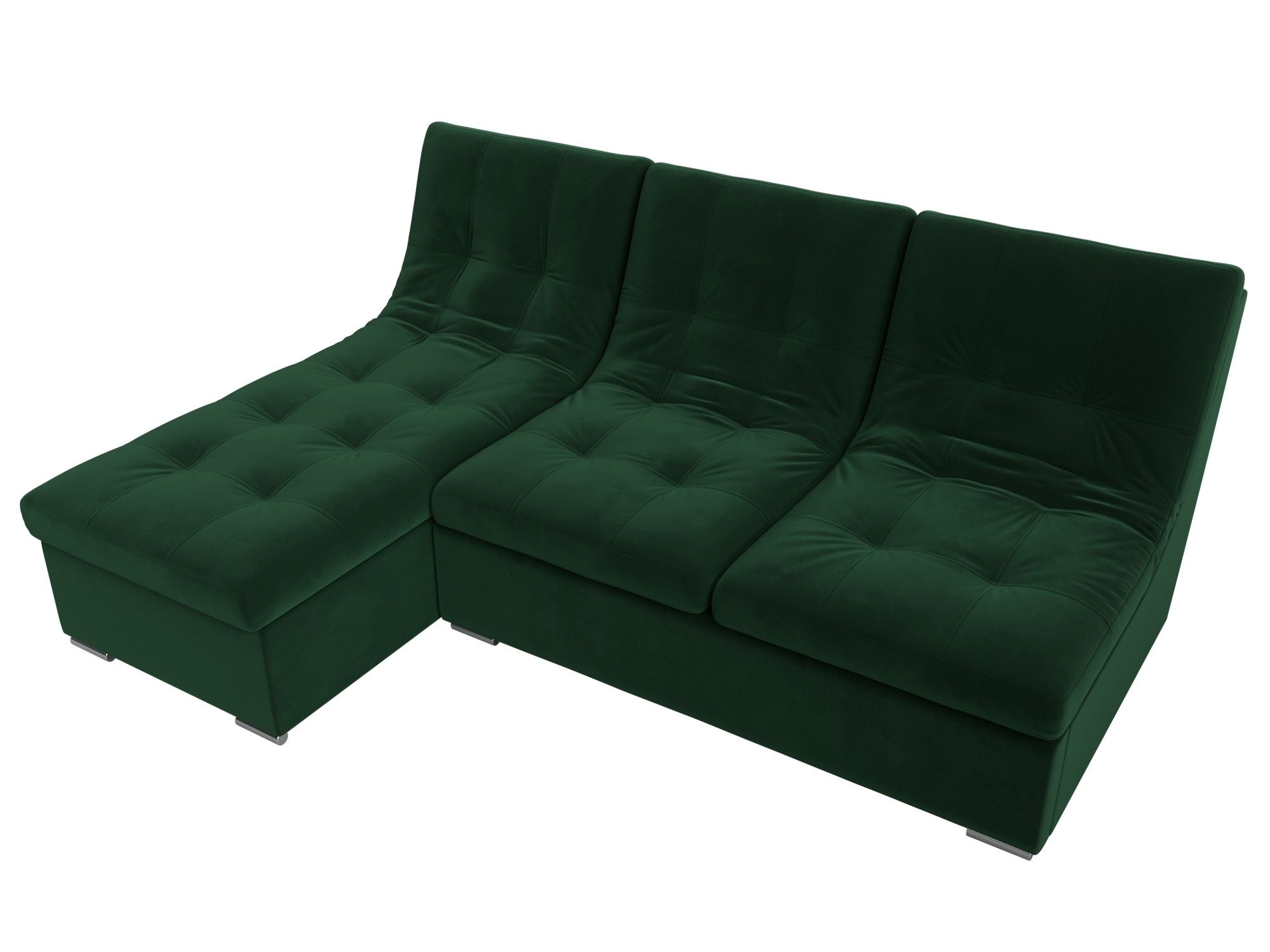 Угловой диван Релакс угол левый (Зеленый)