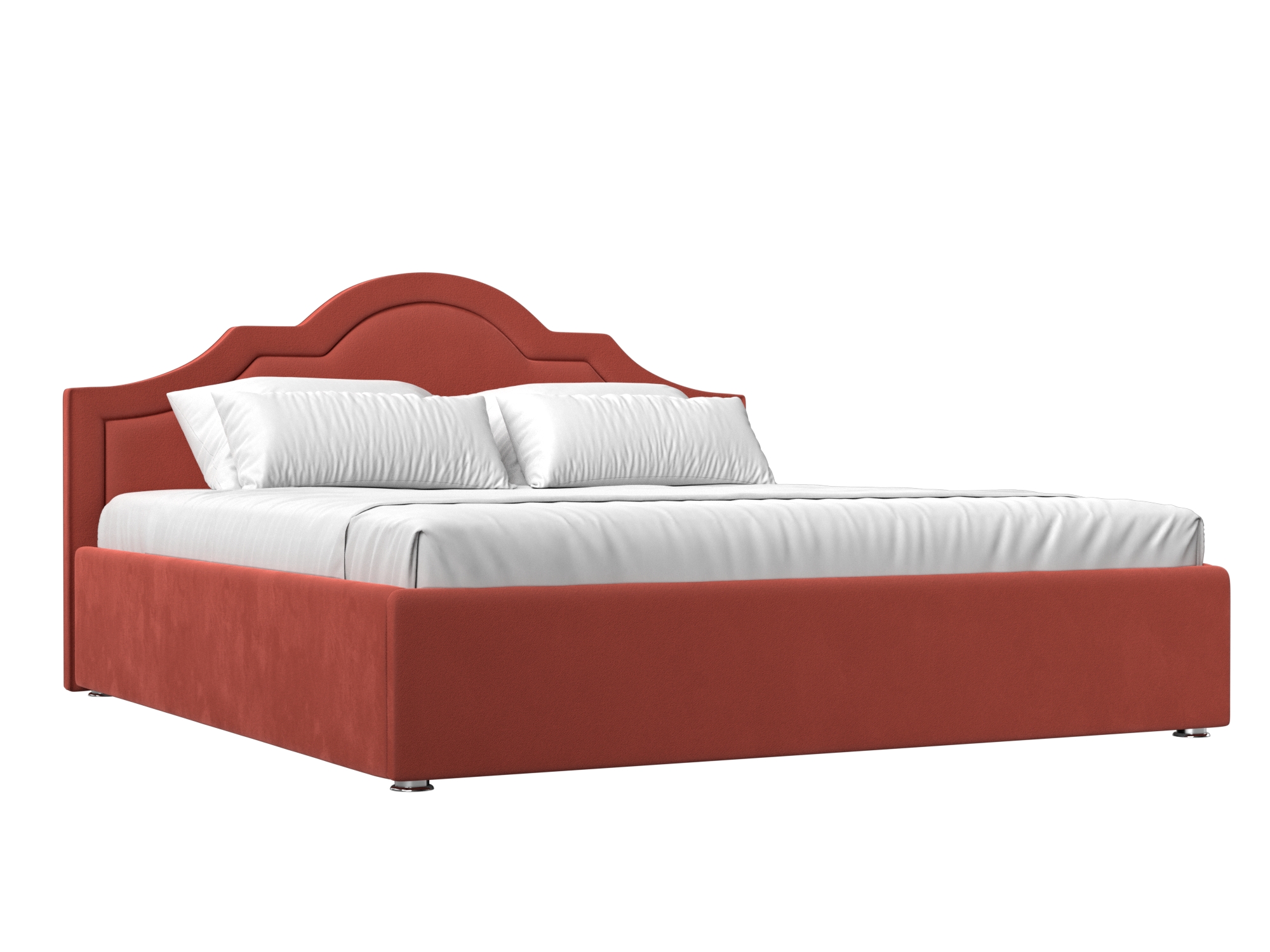 Интерьерная кровать Афина 200 (Коралловый)