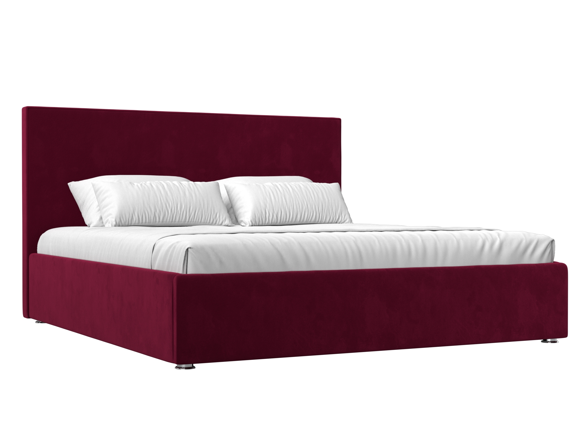 Интерьерная кровать Кариба 180 (Бордовый)