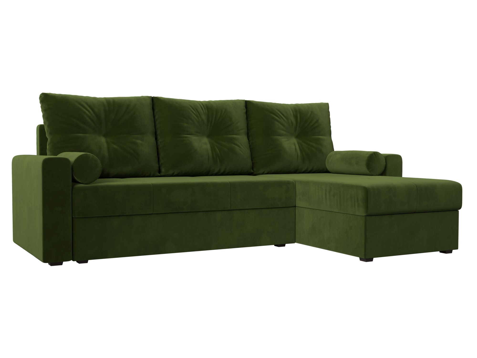 Угловой диван Верона Лайт правый угол (Зеленый)
