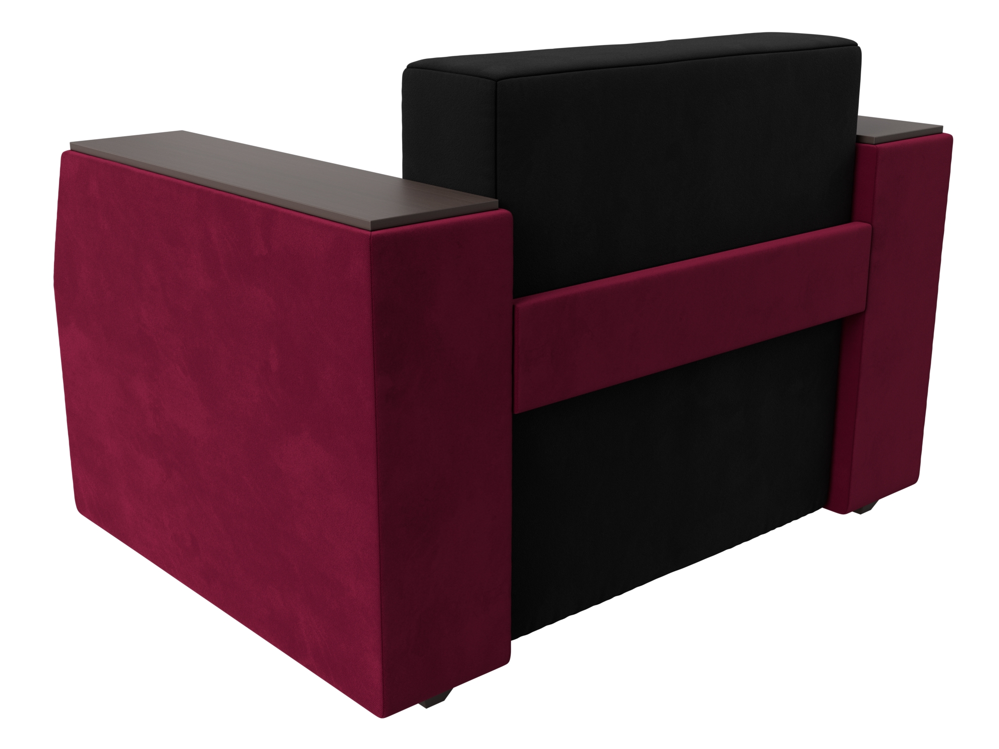 Кресло-кровать Атлантида (Черный\Бордовый)