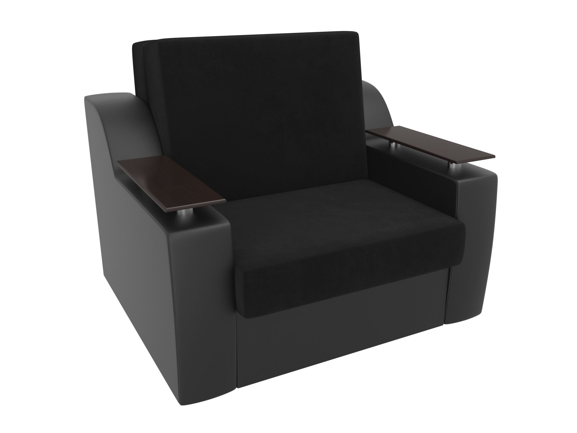 Кресло-кровать Сенатор 80 (Черный\Черный)