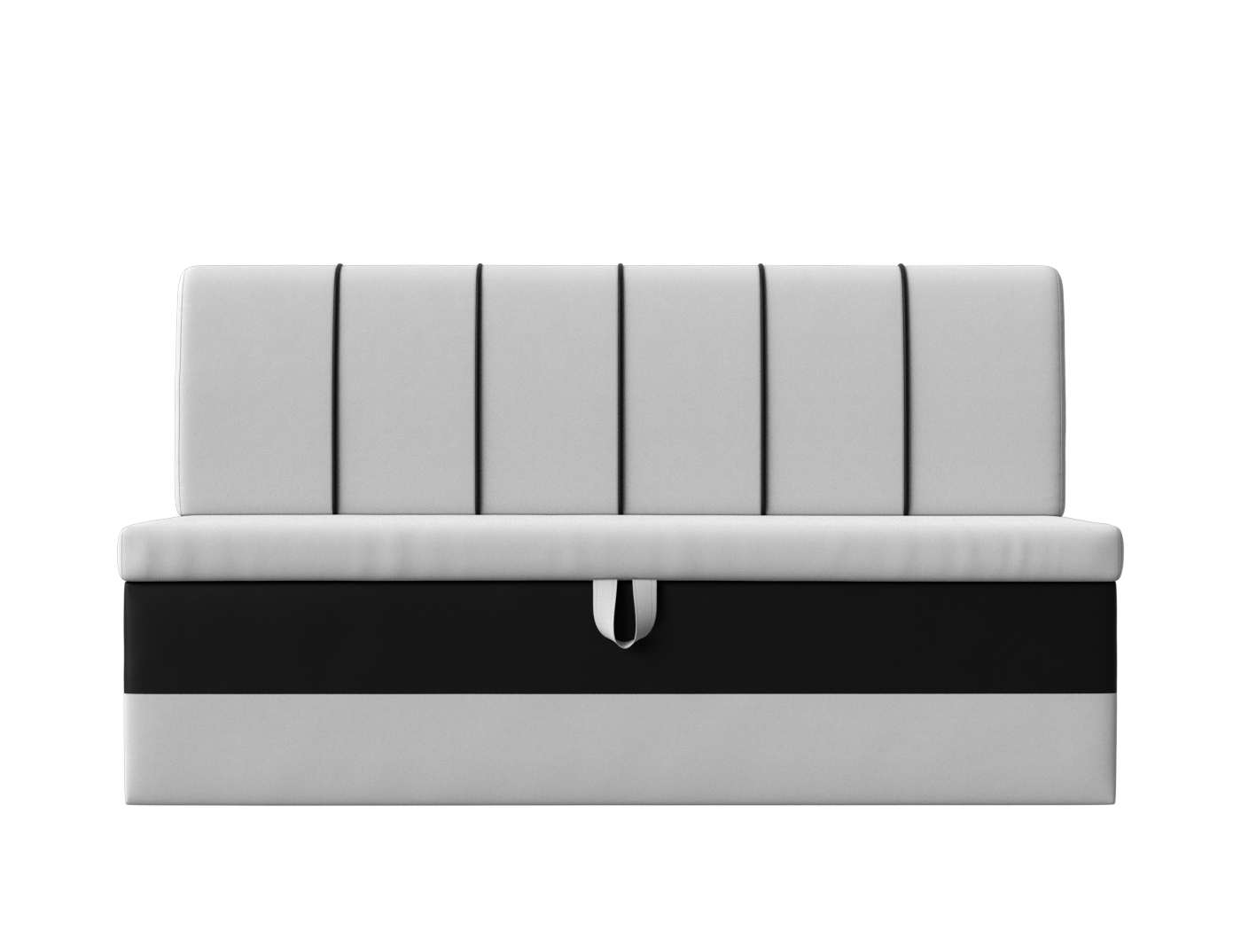 Кухонный диван Энигма (Белый\Черный)