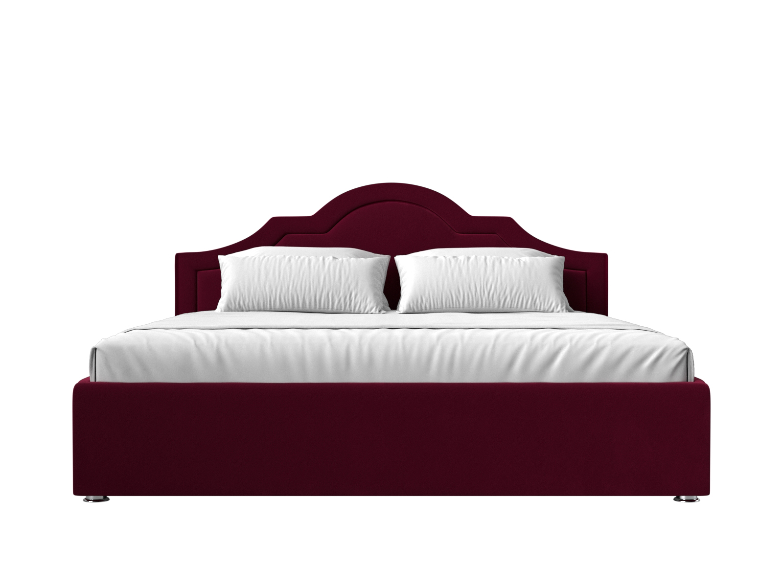 Интерьерная кровать Афина 180 (Бордовый)