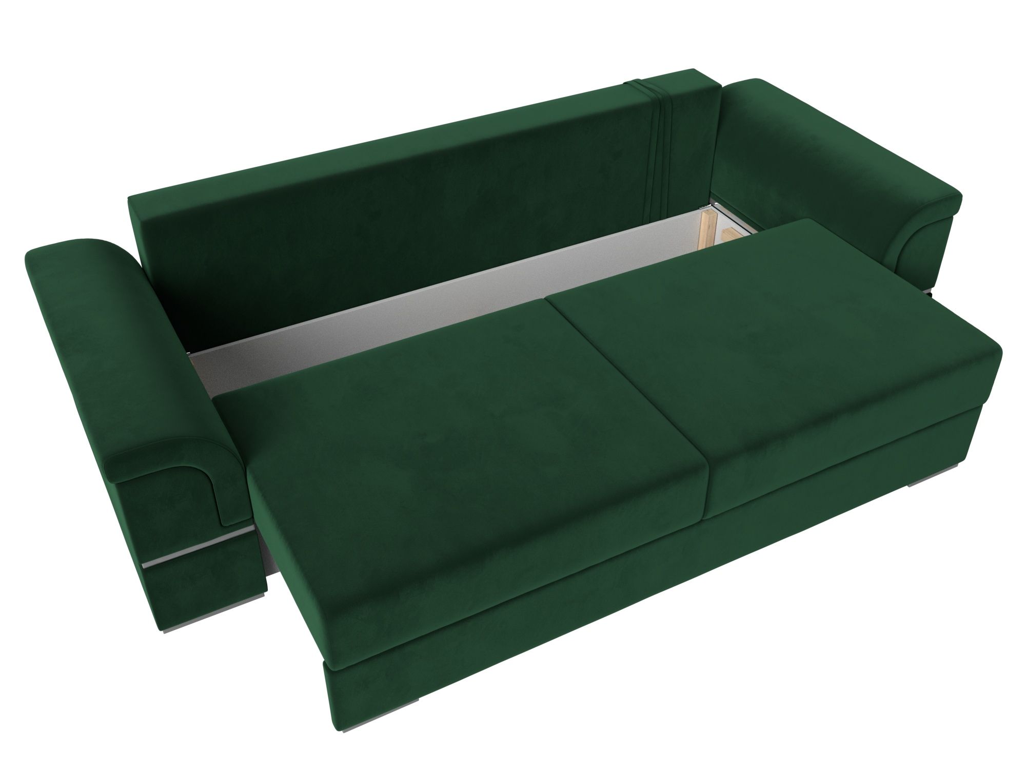 Прямой диван Порту (Зеленый)