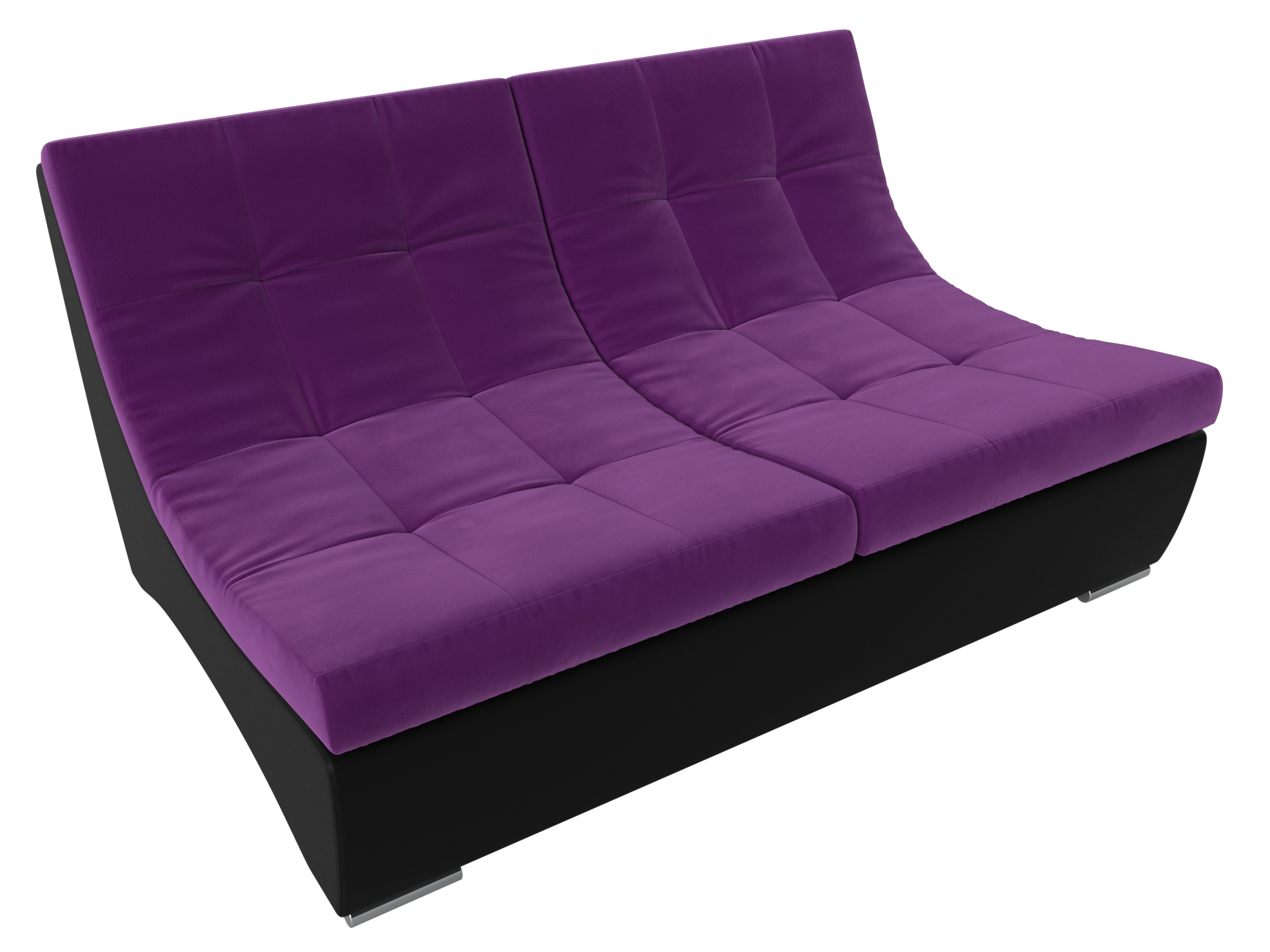 Модуль Монреаль диван (Фиолетовый\Черный)