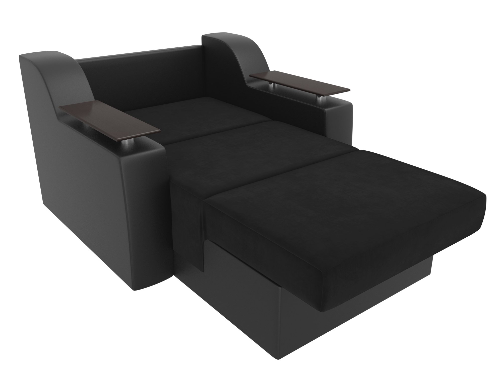 Кресло-кровать Сенатор 80 (Черный\Черный)