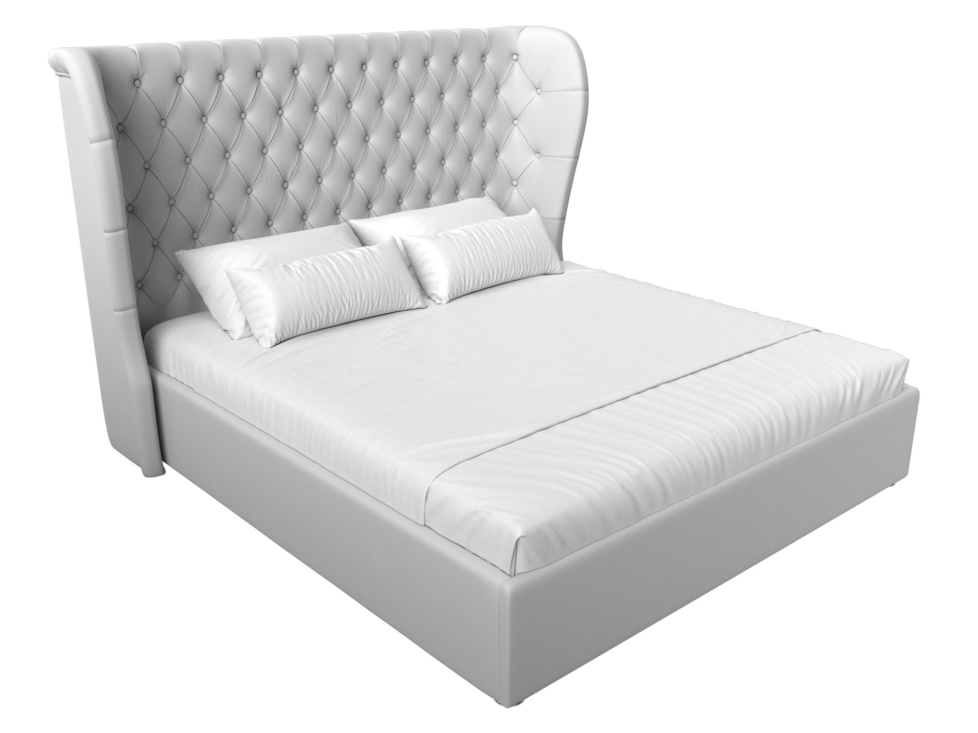 Интерьерная кровать Далия 200 (Белый)