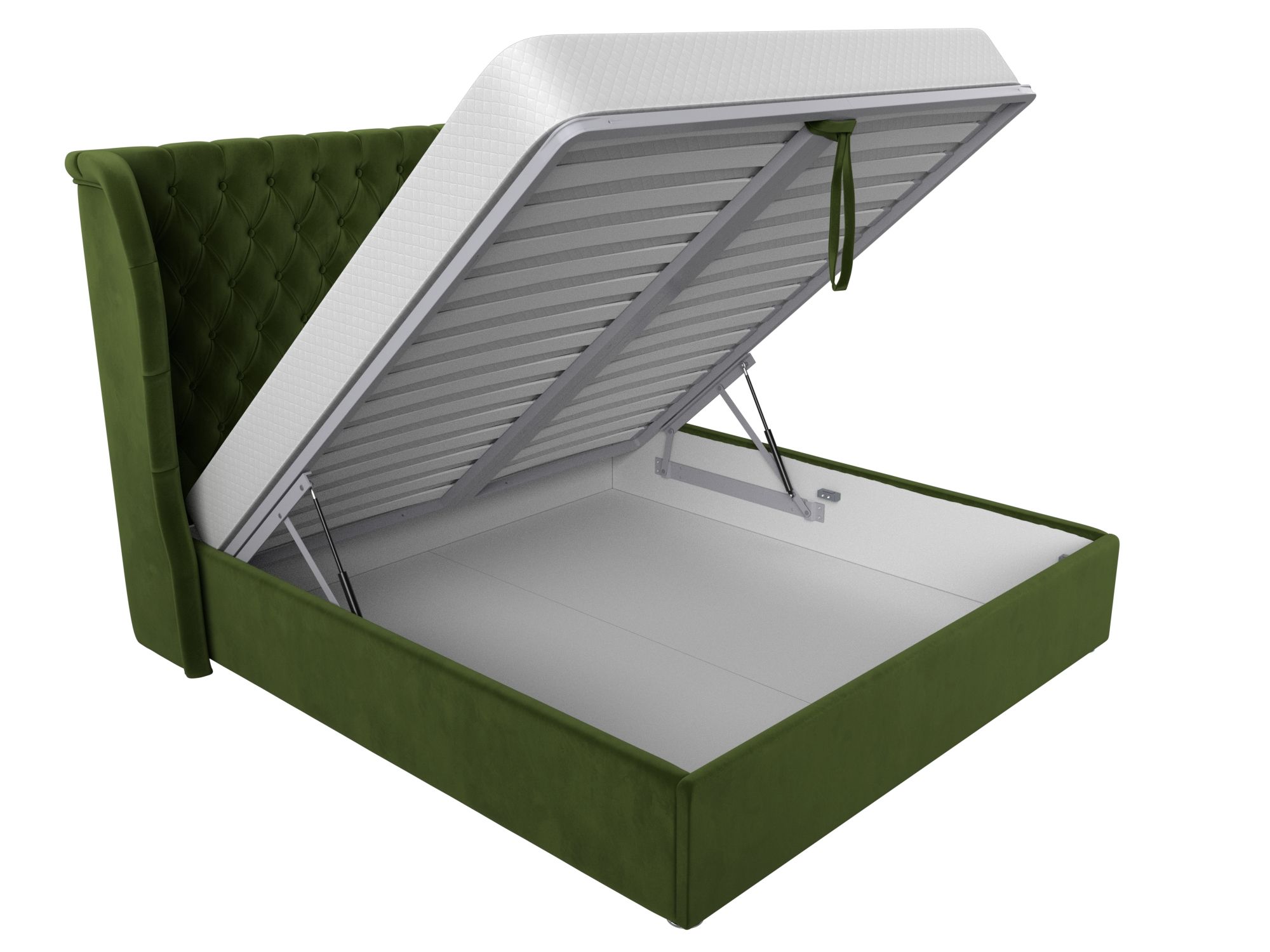 Интерьерная кровать Далия 200 (Зеленый)