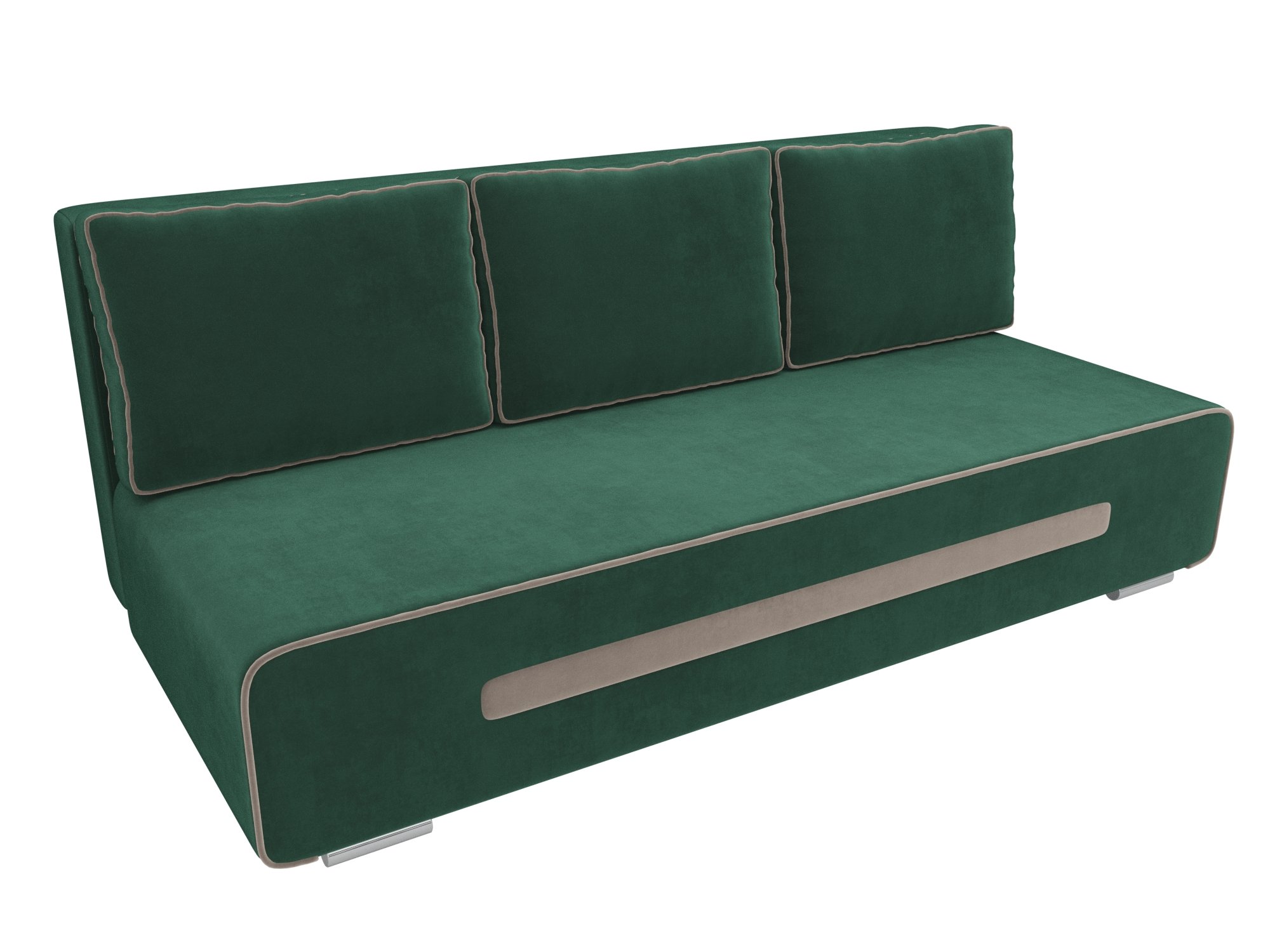 Прямой диван Приам (Зеленый)