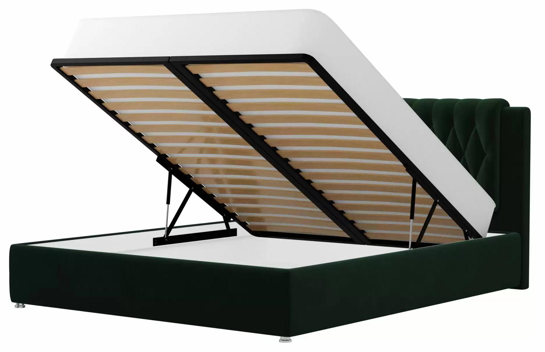 Интерьерная кровать Камилла (Зеленый)