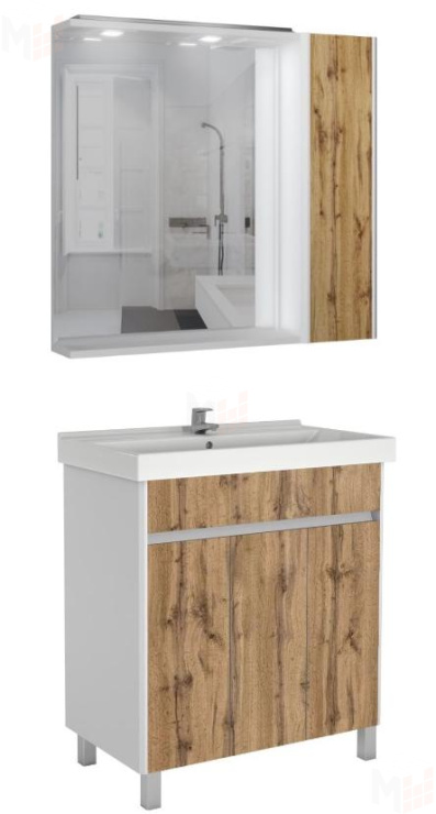 Мебель для ванных комнат серии "UNO" Домино