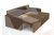 Диван-кровать Олимп (коричневый)