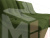 Угловой диван Релакс угол правый (Зеленый)