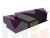 Угловой диван Атланта М правый угол (Фиолетовый)