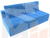 Прямой диван Мартин (Голубой)