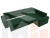 Угловой диван Майами Long правый угол (Зеленый\Зеленый\Бежевый)