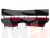 Кухонный угловой диван Альфа левый угол (Бордовый\Черный)