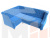 Угловой диван Бронкс левый угол (голубой\бежевый)