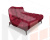  Диван клик-кляк Арно Бархат красный STAR VELVET 3 DARK RED