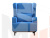 Кресло Джон (Голубой)