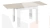 Стол раздвижной Промо тип 3 Белый, Дуб Сонома светлый