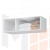 Шкаф для одежды ШК-02 Лион 3-х створчатый с антресолью, белый