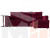 Угловой диван Атланта Лайт правый угол (Бордовый)
