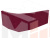 Угловой диван Карелия правый угол (Бордовый)