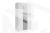 Шкаф трехдверный Ева  105.02 с зеркалом