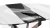 Стол обеденный раздвижной Бергамо Тип 1 Черный муар, Стекло матовое белый мрамор