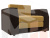 Кресло-кровать Атлантида (Желтый\коричневый)