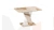 Стол обеденный раздвижной Люксембург Тип 3  Дуб Крафт золотой, Белый