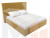 Интерьерная кровать Аура 160 (Желтый)