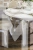 Столовая Натали белый глянец с круглым столом