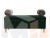 Банкетка Глория (Зеленый\Коричневый)