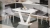 Стол раздвижной Фабио Тип 1 Белый матовый, Стекло матовое белый мрамор
