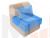 Кресло Кипр (голубой\бежевый)